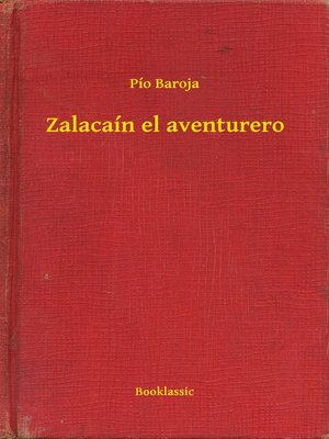 cover image of Zalacaín el aventurero